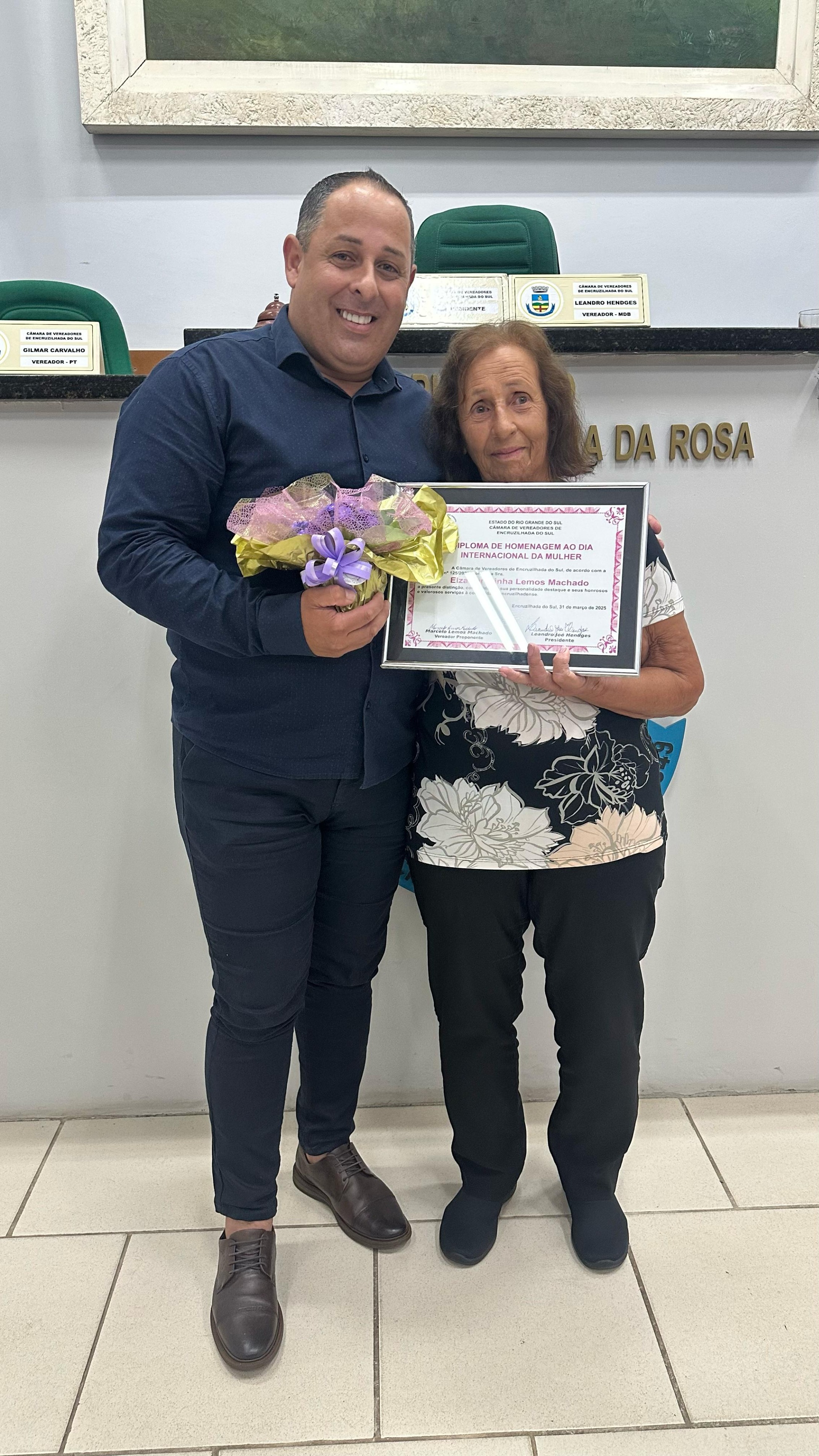 ✅ Elza Teresinha Lemos Machado – indicada por Marcelo Machado
