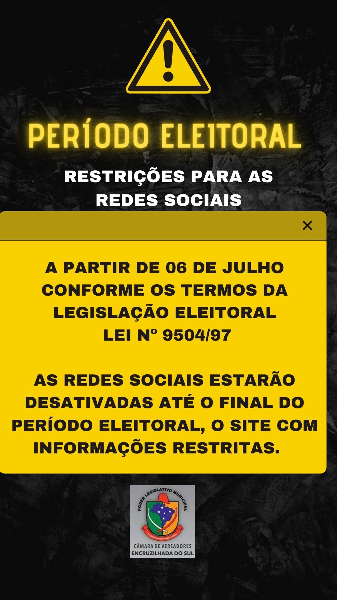 PERÍODO ELEITORAL