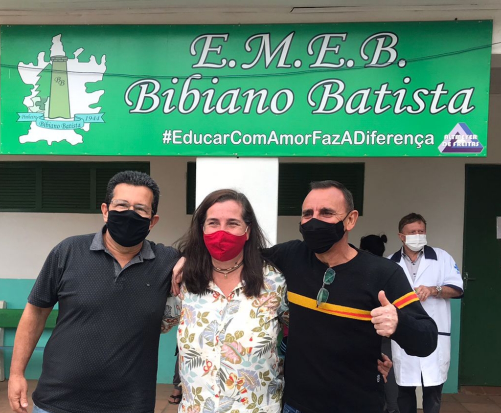 VEREADORES PARTICIPAM DA INTERIORIZAÇÃO DA SAÚDE NO PINHEIRO